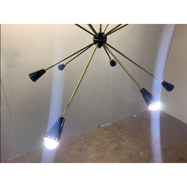 Vintage Space Age Ceiling Lamp by Stilnovo, 1950s For Sale - Image 6 of 15