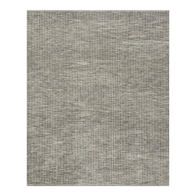 Organic Night Contemporary Handmade Rug - 11ft 10in X 14ft 9in For Sale
