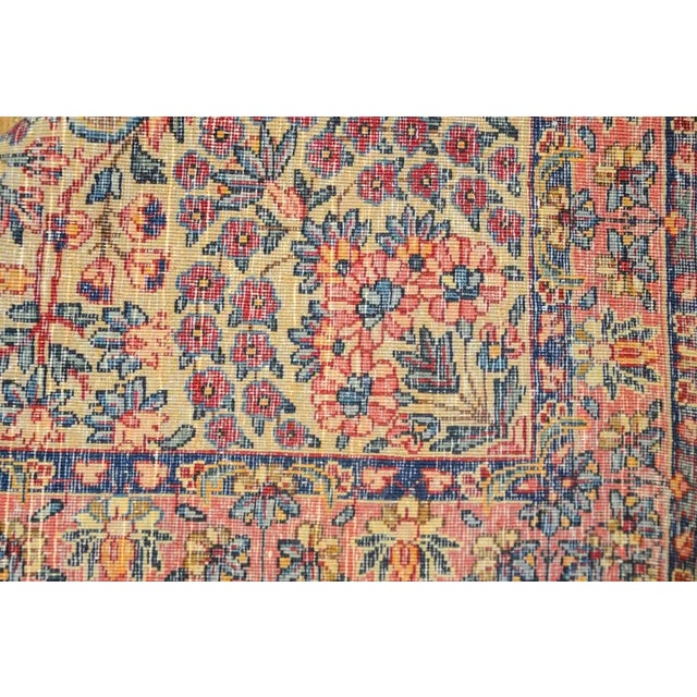 Early 20th Century Early 20th Century Lavar Kirman Rug For Sale - Image 5 of 6