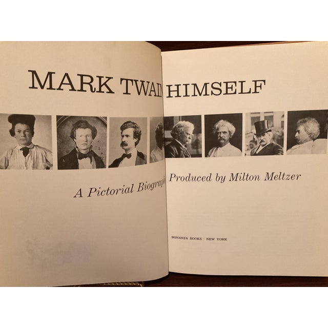 Mark Twain Himself by Milton Meltzer Hardback Book For Sale - Image 4 of 13