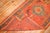 Textile Zabihi Collection Antique Long Orange Turkish Oushak Early 20th Century Runner - 2'11" x 18'10" For Sale - Image 7 of 12