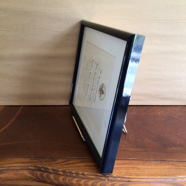 John F. Kennedy President and Lyndon B. Johnson Vice President of the United States Framed Invitation to the Inauguration For Sale - Image 4 of 10