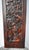 Antique Unique Asian Carved Rosewood Double Sided Plaque For Sale - Image 11 of 14