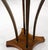 Mid-Century Modern Mid 20th Century Round Marble Top Brass & Walnut Occasional End Side Table Lamp Stand For Sale - Image 3 of 12