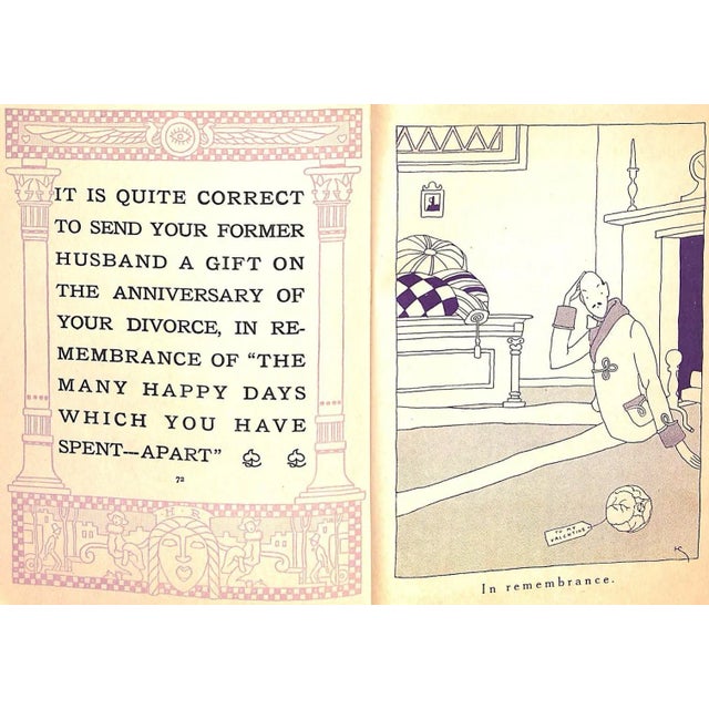 "A Guide to Men: Being Encore Reflections of a Bachelor Girl" 1922 Rowland, Helen For Sale - Image 10 of 10