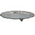 Silver Silverplate Round Butler’s Buffet Serving Tray Footed With Handles by Sheridan, Mid 20th Century For Sale - Image 8 of 9