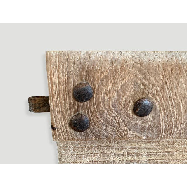 1900s Andrianna Shamaris Century Old Shutters or Wall Hanging For Sale - Image 11 of 18