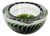 Small Green Sommerso Murano Glass Bullicante Bowl from Galliano Ferro, 1960s For Sale