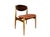 Teak wood and fabric chairs produced in the early 1960s by ISA Arredamenti. The set is composed by 5 chairs. The wooden...