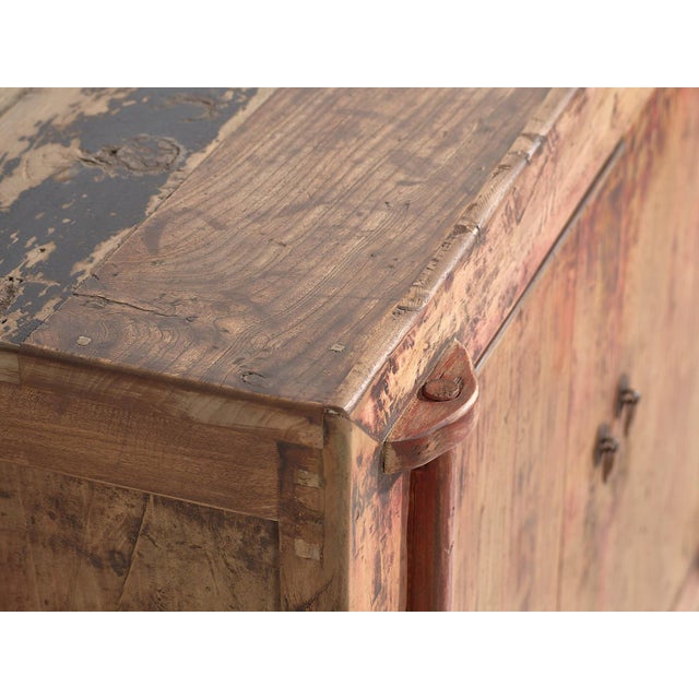 Small Antique Two-Door Cabinet, 1900s For Sale - Image 5 of 16