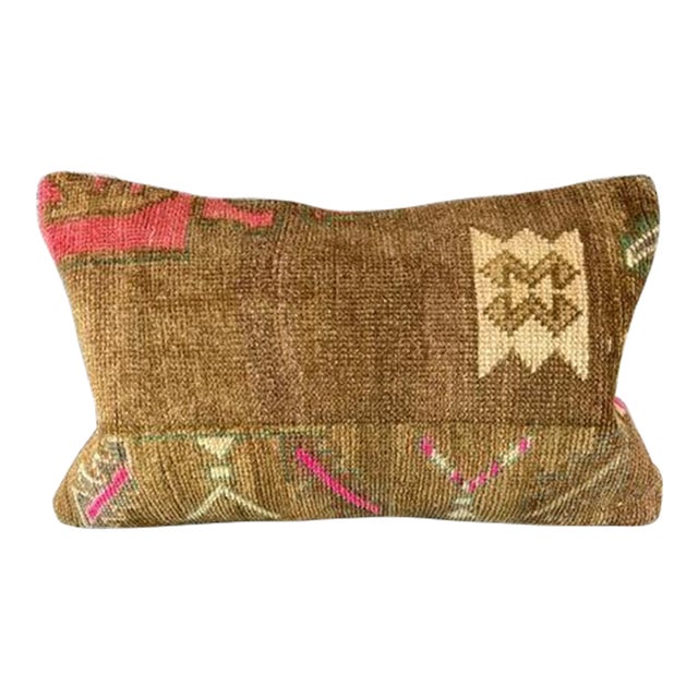 16 x 24 Rug Pillow Istanbul Twilight Turkish Pillow Cushion Cover For Sale