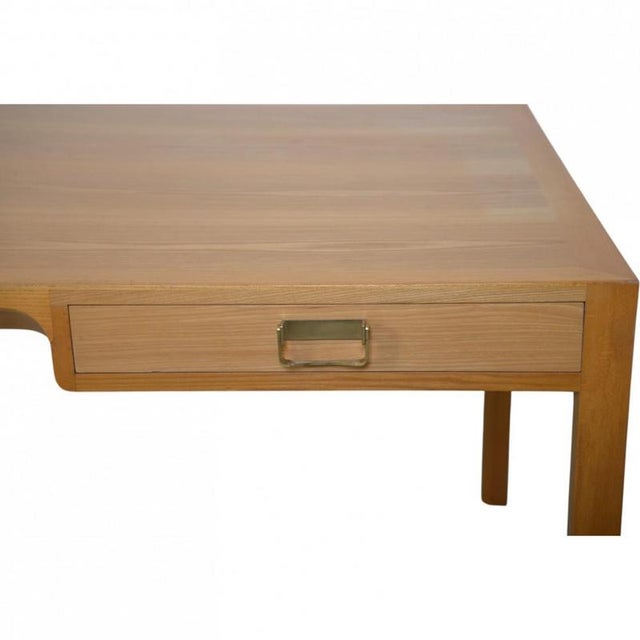 Elm Desk by Bernt Petersen, 1970s For Sale - Image 12 of 18