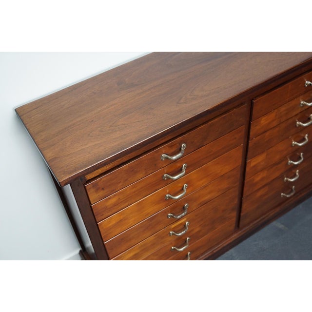 Wood British Mahogany Apothecary Cabinet, 1930s For Sale - Image 7 of 18