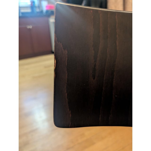 Vintage John Hutton for Donghia " Anziano" Dining Chairs - Set of 4 For Sale In Chicago - Image 6 of 10