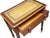 English Diminutive Writing Table or Desk of Mahogany With Inset Leather Top For Sale - Image 9 of 11