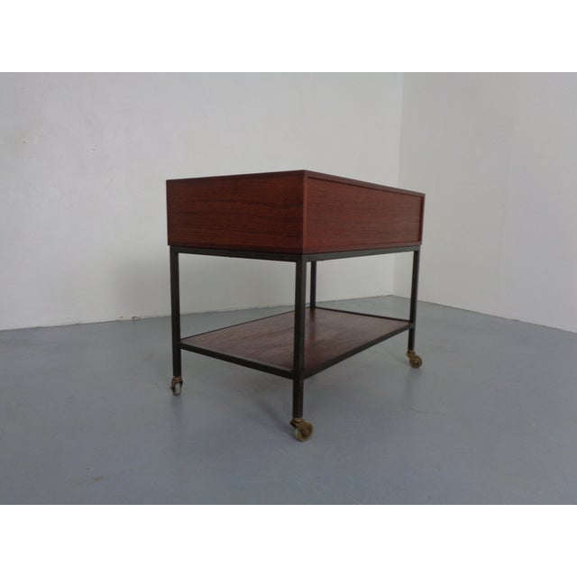 Rollable Chest with Drawer by Herbert Hirche for Christian Holzäpfel, Germany, 1950s For Sale - Image 11 of 17