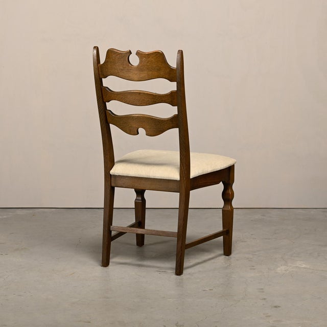 Vintage Razorblade Dining Chairs by Henning Kjærnulf, Denmark, 1960s, Set of 6 For Sale - Image 9 of 18
