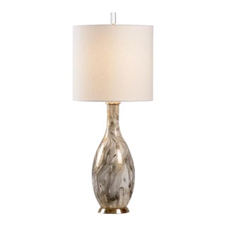 Wildwood Calacatta Gold Bottle Table Lamp For Sale