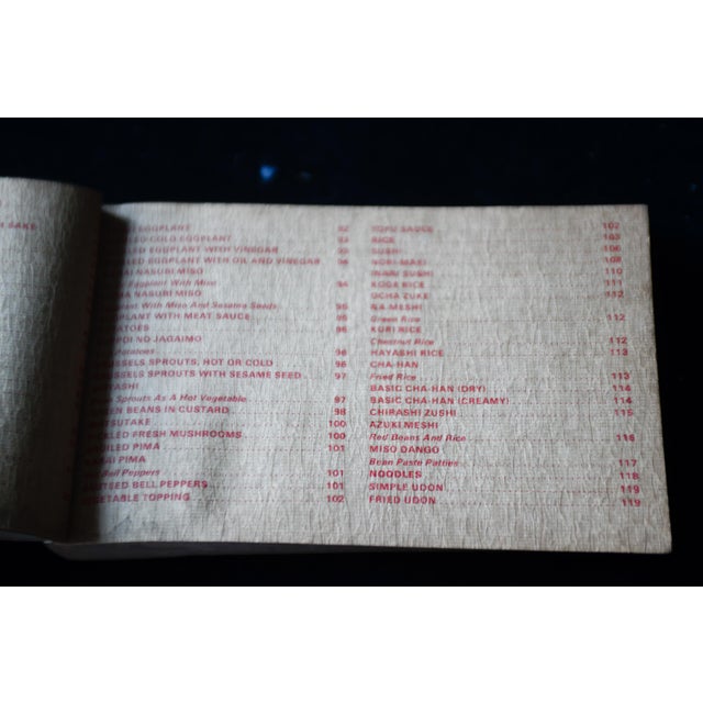 1969 Japanese Country Cookbook by Russ Rudzinski Paperback Nitty Gritty Paper For Sale - Image 12 of 15