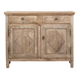 19th Century French Oak Buffet For Sale