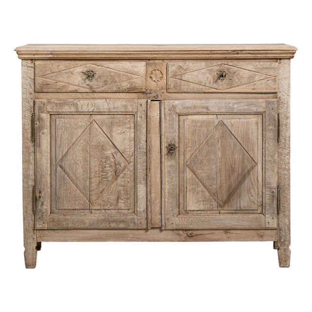 19th Century French Oak Buffet For Sale