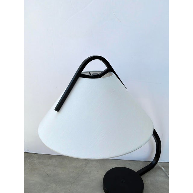 Currey & Company Currey & Co Frey Black Desk Lamp For Sale - Image 4 of 7