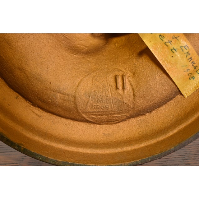 Antique Art Nouveau Slag Glass Table Lamp in the Manner of Handel, Circa 1910 For Sale - Image 10 of 12