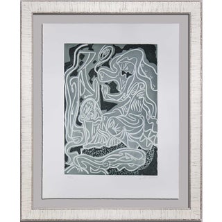 Modern Andre Masson 25x19in Etching Hand Signed & Numbered "Penelope" * with Frame For Sale