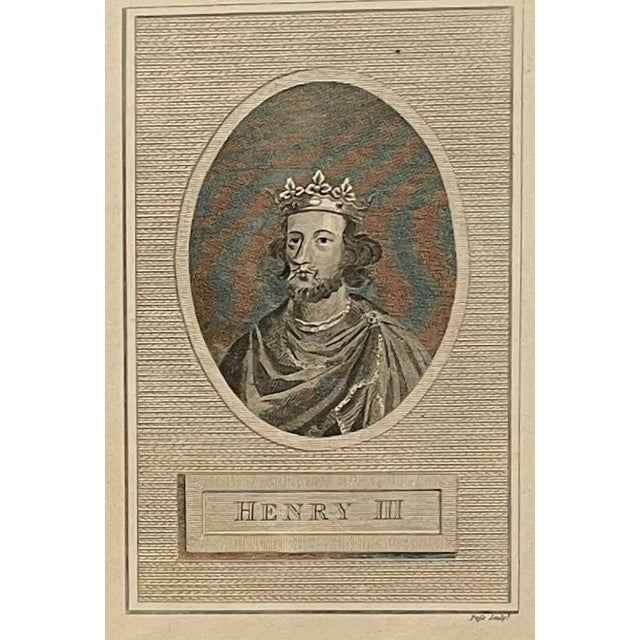 Late 18th Century 1793 English King Portrait Engravings - a Pair For Sale - Image 5 of 7