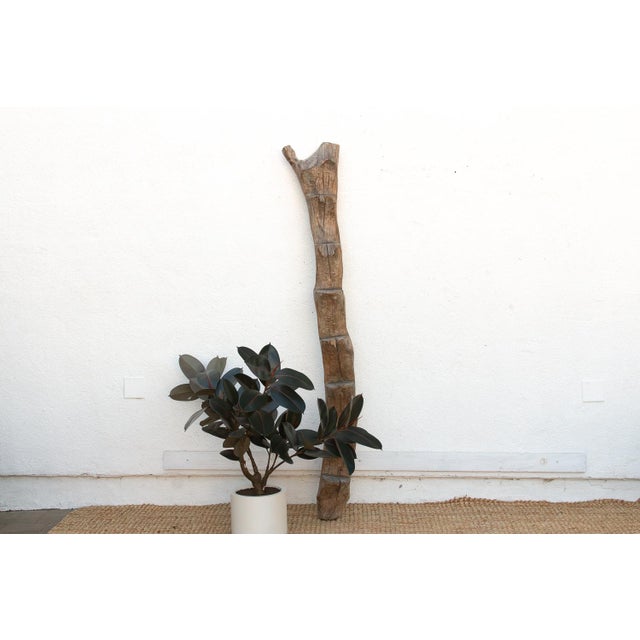 Robust 19th Century Cliff Dweller Dogon Ladder For Sale - Image 10 of 10