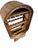 Wood Rustic Freestanding Mexican Barrel-Style Wooden Wine Rack and Glass Holder, 1980 For Sale - Image 7 of 13