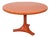 Space Age Orange Kartell Table from Ignazio Gardella, 1970s For Sale