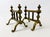 19th Century Antique Victorian Bronze Fire Dogs, 1800s, Set of 2 For Sale - Image 5 of 10