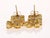 Roshe Jewels Sapphire Diamond Earrings 18k Yellow Gold Drop Earrings, A Pair For Sale In Los Angeles - Image 6 of 12