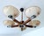 Large Art Deco Pendant Light in Wood and Glass, 1930s For Sale - Image 13 of 18