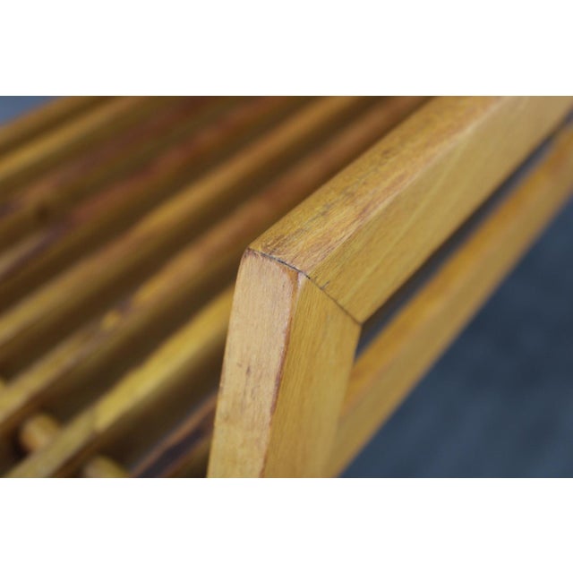 Beech Flower Pot Stand, Czechoslovakia, 1970s For Sale - Image 11 of 12