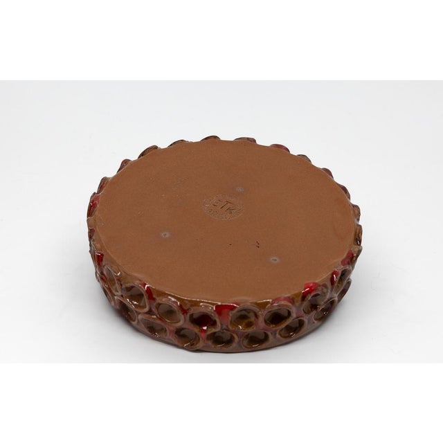 Mid-Century Norge Ceramic Bowl from ETK For Sale - Image 4 of 5