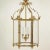 Regency Style Gold-Lacquered Brass Hall Lantern For Sale - Image 11 of 11