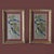 Vintage Bird and Botanical Art in Giltwood Faux Bamboo Frames- A Pair For Sale - Image 4 of 9