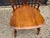 Wood Set of 4 Vintage Windsor Style Spindle Back Dining Chairs For Sale - Image 7 of 15