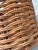 Vintage Large Round Wicker Basket For Sale - Image 4 of 12
