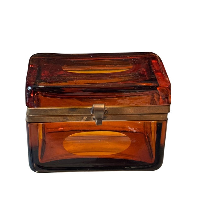 1950s Italian Glass Box For Sale - Image 5 of 10