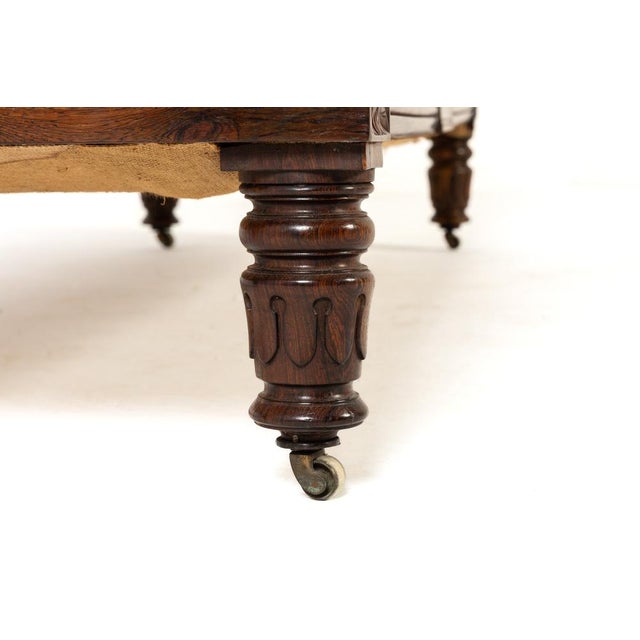 Brown Large 19th Century Regency English Rosewood Sofa For Sale - Image 8 of 11