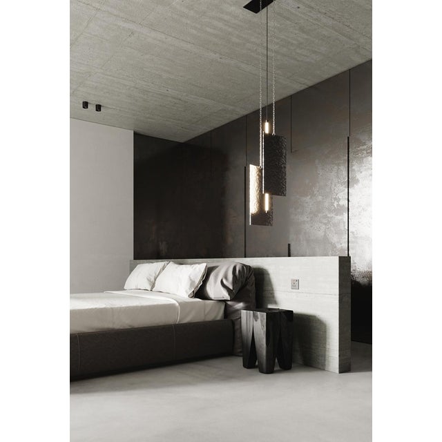 Modern Ceiling Pendant Led Panel Lamp - Brush Strokes - Medium For Sale - Image 9 of 12