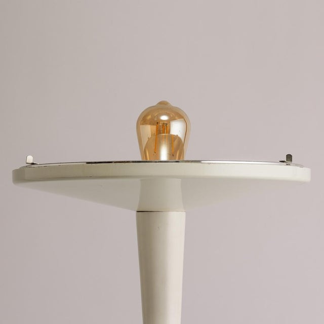 Metal White Minimalist Floor Lamp from Staff Leuchten, 1970s For Sale - Image 7 of 14