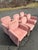 1980 Pink Mauve Suedes Chiclets Style Dining Chairs - A Set of 8 For Sale - Image 9 of 9