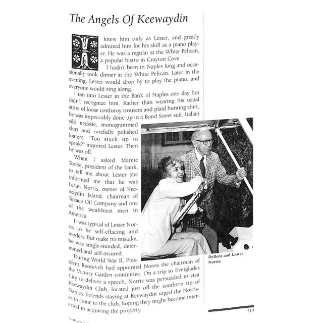 White "Peacocks Were Roasted and Mullet Was Fried Toothsome Tales of Naples, Florida" 1993 Reynolds, Doris For Sale - Image 8 of 10