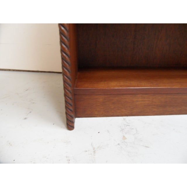 Vintage Open Bookcase, 1950s For Sale - Image 6 of 11