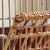 1950s Bamboo & Rattan Openweave Magazine Rack W/ Iron Base For Sale - Image 14 of 18