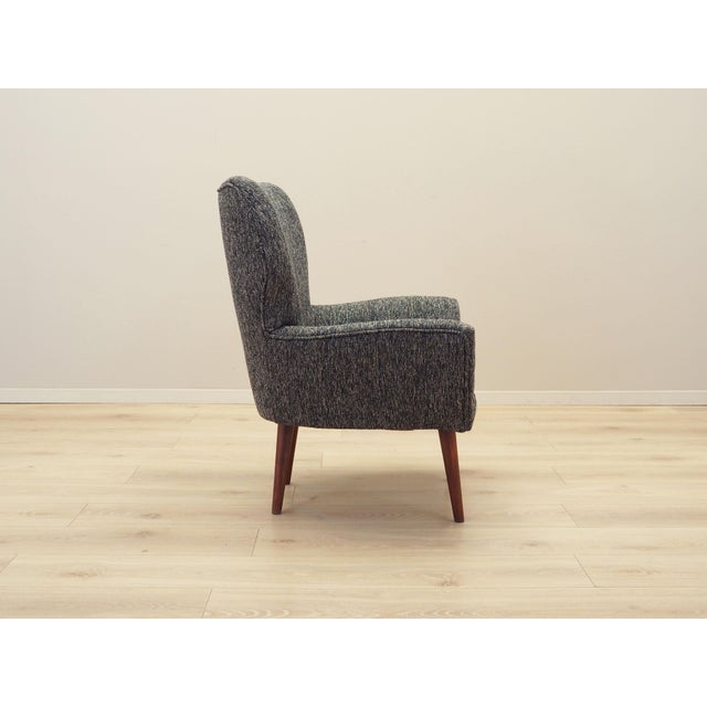 Italian Grey Armchair, 1970s For Sale - Image 11 of 13